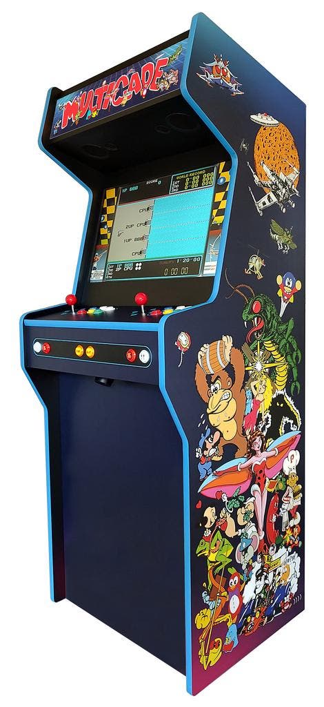 2-Player Almighty Multicade Blue Arcadekast, Spelcomputers en Games, Spelcomputers | Overige