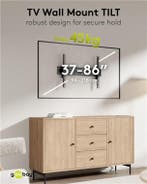Goobay TV-muurbeugel KANTELBAAR-94 - 219 cm, Ophalen of Verzenden, Nieuw