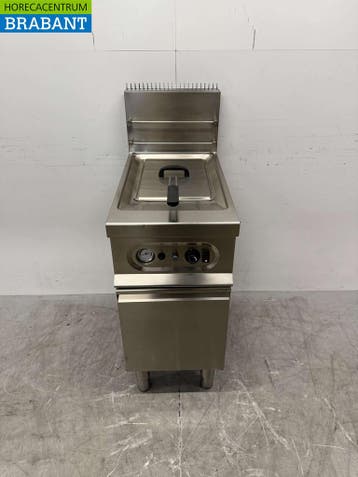 RVS Elframo Friteuse 15 liter GAS Horeca, Zakelijke goederen, Ophalen of Verzenden, Gebruikt