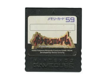 Originele Gamecube Pokémon Colosseum Memory Card 59 Blocks, Ophalen of Verzenden, Zo goed als nieuw