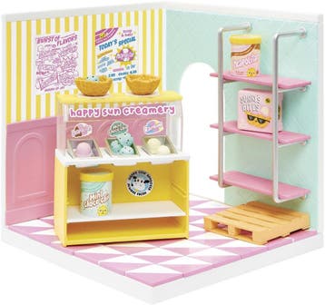 Miniverse™ Make It Mini Spaces™ IJssalon - Knutselset -, Ophalen of Verzenden, Zo goed als nieuw