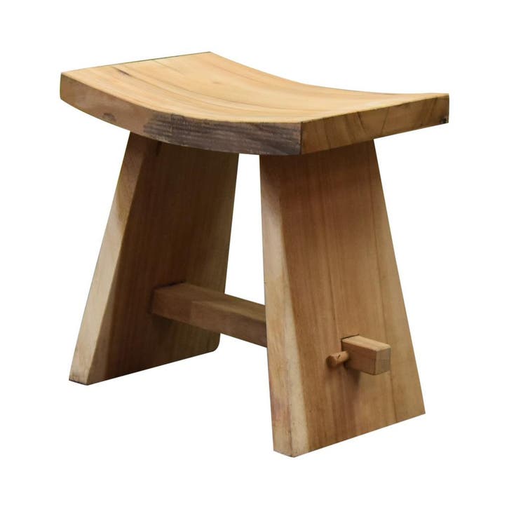 Boomstam stool 48x30xH47 cm, Tuin en Terras, Tuinmeubel-accessoires, Nieuw, Ophalen of Verzenden