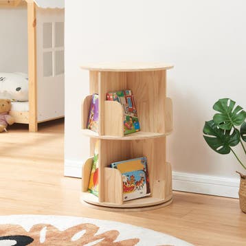 Kinderboekenkast Chasek 65xØ44 cm naturel [en.casa], Verzenden, Nieuw