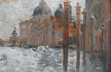 Abel Truchet (1857-1918) - Paysage Vue de Venise