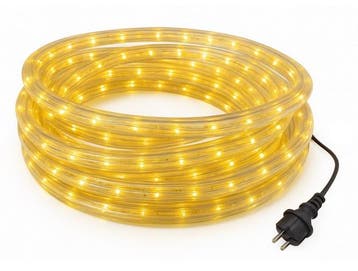 Led Lichtslang – Geel | Op maat (Kerstverlichting buiten), Verzenden, Nieuw