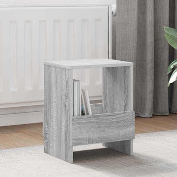 vidaXL Tijdschrift Rek Grijs Sonoma 35 x 30 x 45 cm, Verzenden, Nieuw
