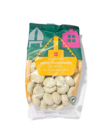 HEMA Kruidnoten witte chocolade 200g, Verzenden, Nieuw