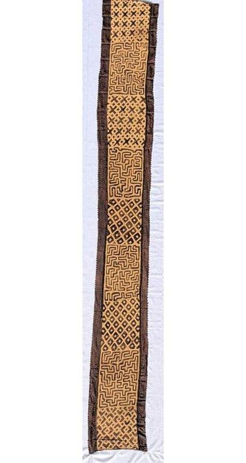 Weefsel - Ntshak - 78 x 612 cm - Shoowa-Kuba