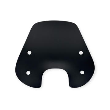 Windscherm laag mat zwart Piaggio Zip 2/4-takt 2000->, Verzenden, Nieuw