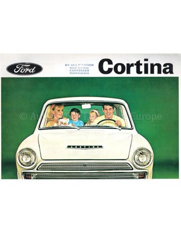 1966 FORD CORTINA BROCHURE NEDERLANDS, Nieuw, Ford, Author