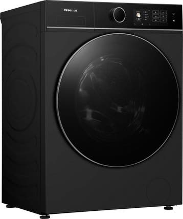 Hisense WF5I1045BBQ Wasmachine - Koolborstelloze motor -, Witgoed en Apparatuur, Ophalen of Verzenden, Nieuw, Voorlader, 85 tot 90 cm