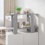 vidaXL Boekenkast/kamerscherm 80x30x51 cm grijs sonoma, Huis en Inrichting, Kasten | Boekenkasten, Verzenden, Nieuw, 50 tot 100 cm