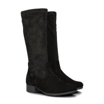 Rieker hoge laarzen voor dames in het Zwart, Hoge laarzen, Verzenden, Zwart, Nieuw