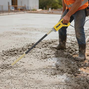 800W Betonnen Trilnaald met 1m Schacht - Krachtige Bouwtool, Verzenden, Nieuw