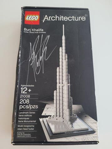 Lego Set - 21008 - Architecture - Burj Khalifa Signed by, Nieuw