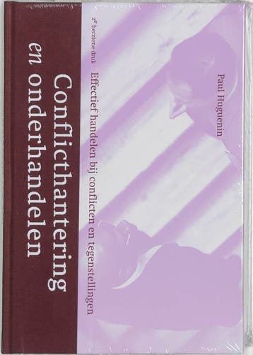 Conflicthantering en onderhandelen - P. Huguenin, Verzenden, Zo goed als nieuw, P. Huguenin