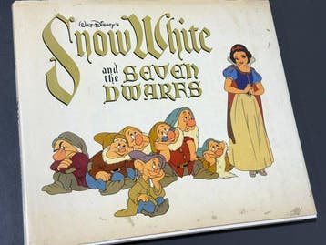 Studio Book - Sneeuwwitje en de zeven dwergen (Viking Press), Nieuw