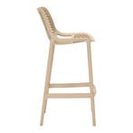 Barkruk Buiten - 75 cm - Air - Taupe - Siesta, Verzenden, Nieuw