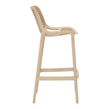 Barkruk Buiten - 75 cm - Air - Taupe - Siesta, Huis en Inrichting, Verzenden, Nieuw