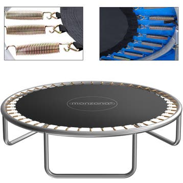Trampoline Springmat Zwart ø427cm (Trampolines, Speelgoed), Verzenden, Nieuw