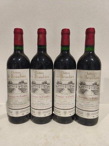 1997 Château de Beaulieu - Montagne-Saint-Émilion - 4, Verzamelen, Nieuw