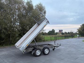 Hapert kipper 305 x 185 cm 2700 kg 3-zijdig elektrisch !, Ophalen, Gebruikt