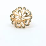 Zonder minimumprijs - Ring Verguld, Zilver - 0.21ct. tw., Nieuw