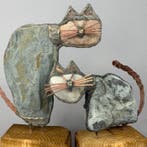 Jacek Drzymaa ( XX- XXI) - sculptuur, 2 big CATS - hand