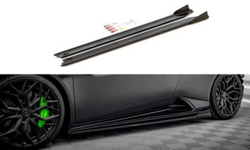 Zijskirts Lamborghini Huracan EVO LP640 Maxton Glans Zwart, Auto-onderdelen, Ophalen of Verzenden, Nieuw