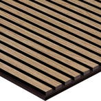 AKU Paneel Akoestisch Vilt Walnoot Light 270x60x2,1cm, Nieuw