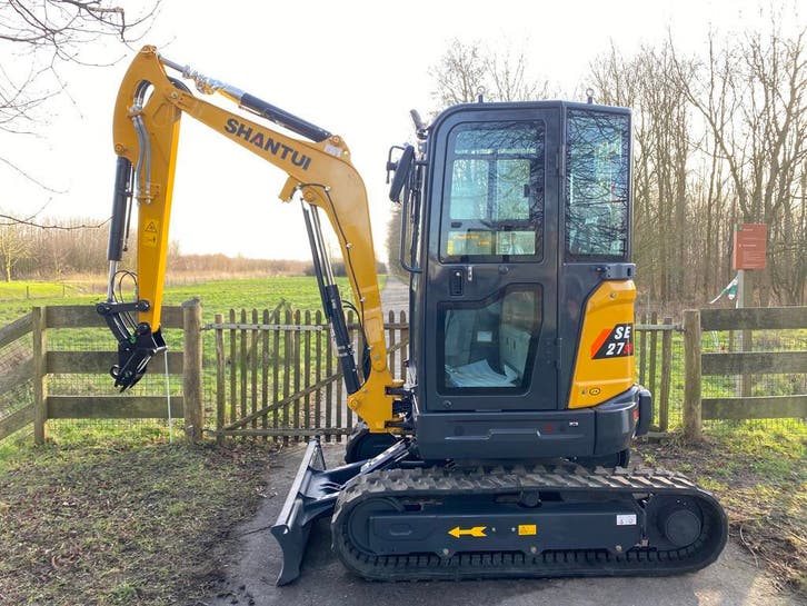 Shantui SE27SR Minigraver 2025 | 2700kg | Yanmar, Zakelijke goederen, Machines en Bouw | Kranen en Graafmachines, Graafmachine