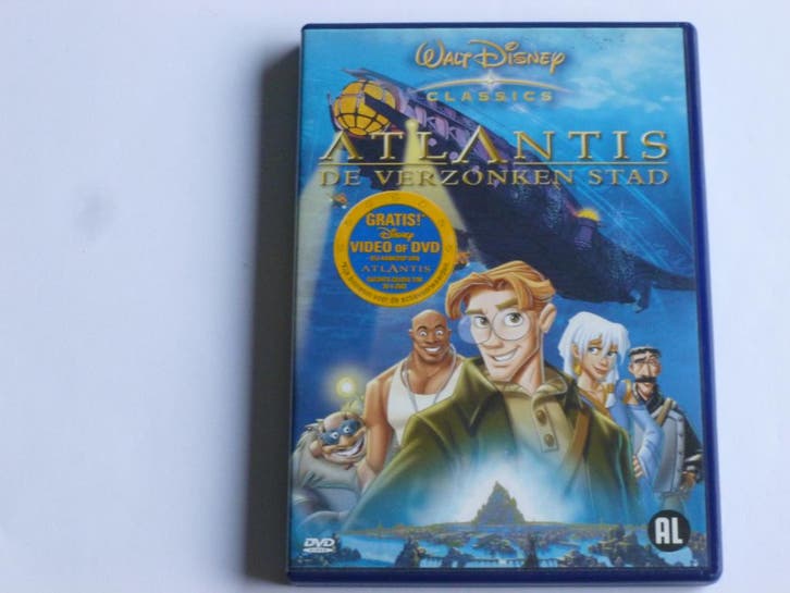 Atlantis - De verzonken stad / Walt Disney (DVD), Cd's en Dvd's, Cd's | Kinderen en Jeugd, Zo goed als nieuw, Ophalen of Verzenden