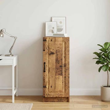 vidaXL Dressoir Oud hout 33 x 34,5 x 87 cm Bewerkt hout, Verzenden, Nieuw, Overige houtsoorten, Minder dan 50 cm
