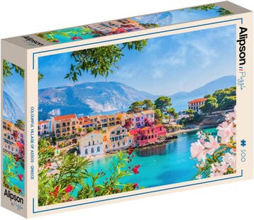 Colorful Village of Assos - Greece Puzzel (500 stukjes) |, Verzenden, Nieuw