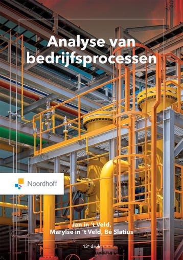 Analyse van bedrijfsprocessen - Marlyse in t Veld, Verzenden, Zo goed als nieuw, Marlyse in 't Veld