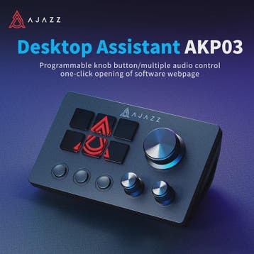 AJAZZ AKP03 Macro Programmeerbaar Toetsenbord met Draaiknopp, Computers en Software, Verzenden, Nieuw