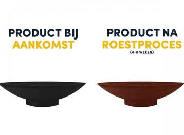 NIEUW | Tuin Vuurschalen / Vuurkorf Cortenstaal buiten 120cm, Tuin en Terras, Verzenden, Nieuw
