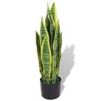 vidaXL Kunst sanseveria plant met pot 65 cm groen, Verzenden, Nieuw
