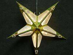 Origami ster 40x40 cm. kleur GOUD, Diversen, Kerst, Ophalen of Verzenden, Nieuw