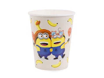 Minions Bekers 250ml (6st), Ophalen of Verzenden, Nieuw