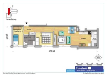 Te huur: Appartement Strandweg in Hoek van Holland, Huizen en Kamers, Hoek van Holland, Appartement, Zuid-Holland