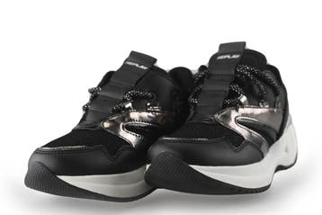 Replay Sneakers Meisjes in maat 34 Zwart, Jongen of Meisje, Schoenen, Zo goed als nieuw, Verzenden
