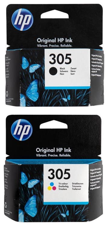HP Cartridge HP 305 zwart/kleur - 2 stuks, Verzenden, Nieuw