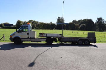 Veiling: BE Combinatie Iveco Daily 35C13T Diesel 125pk 2000, Gebruikt, Iveco, Zilver of Grijs, BTW verrekenbaar