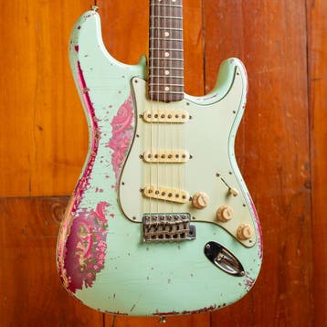 Fender CS Jason Smith Masterbuilt Seafoam Green over Paisley, Ophalen of Verzenden, Nieuw