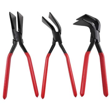 3 Folding Pliers voor Sheet Staal Aluminium Copper Zinc 2..., Verzenden, Nieuw