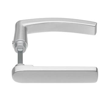 AXA deurklink Flat-Blok DD 38-54 mm aluminium geslepen F1, Doe-het-zelf en Verbouw, Deuren en Horren, Verzenden, Nieuw