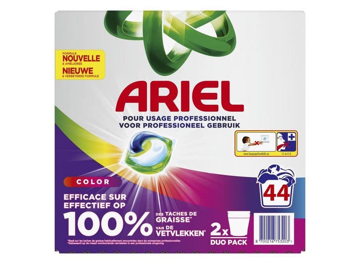 44 Ariel Professional wasmiddel - Pods - Color, Huis en Inrichting, Schoonmaakartikelen, Verzenden