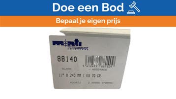 Bieden: EtiRoll - white listing paper - 240 mm x, Ophalen of Verzenden, Nieuw