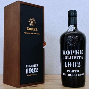 1982 Kopke - Colheita Port, Tawny - Porto - 1 Fles (0,75, Nieuw